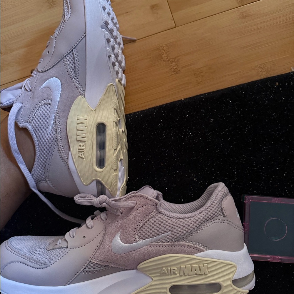 Nike Air Max Women's Sneakers - Soft Pink and Cream
